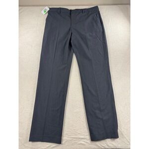 Perry‎ Ellis Portfolio Men's Gray Modern Fit Flex Stretch Dress Pants 36x34 NWT